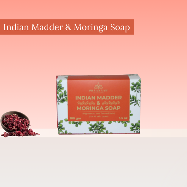 Indian Madder & Moringa soap